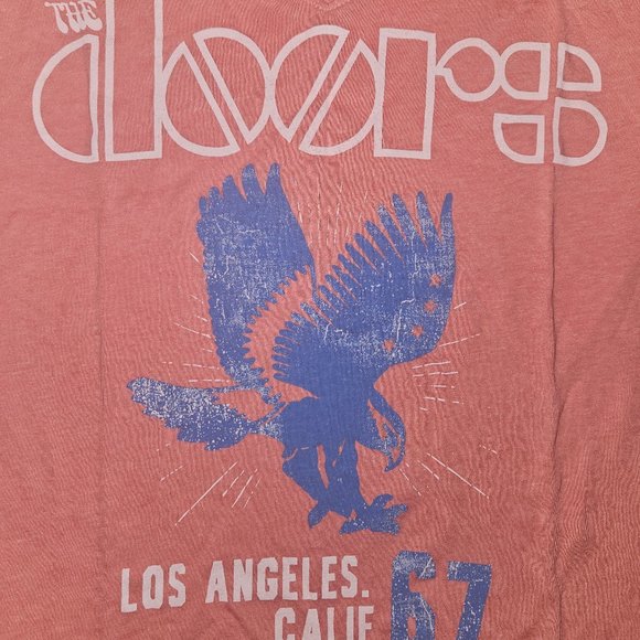 The Doors Los Angeles CA 67 psychedelic rock Rock&Republic T-Shirt L big NWT - Picture 2 of 7